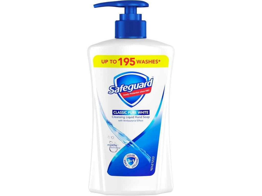 Мило рідке 390мл Safeguard Класична сліпучо-біле ТМ SAFEGUARD   Solmir Київ - фото 1