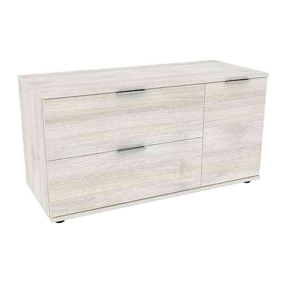 Тумба-комод в вітальню К-11, Дуб Шамоні Світлий, 1000/425/530 Львів