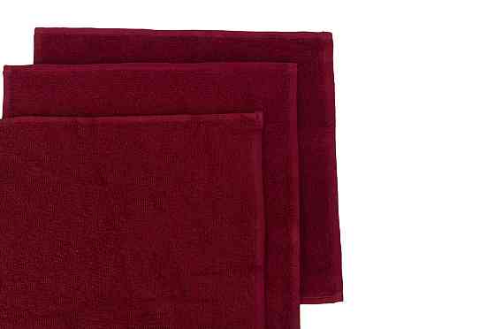 Серветка махрова Ideal Textile 30х30 см 400 г/м2 бордовий (56860429) Чернівці