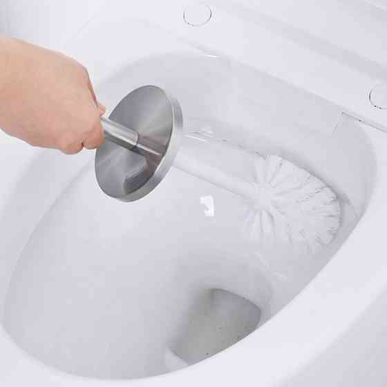 Ерш напольный Zerix RICH ME03CS из нерж. стали с силиконовой щеткой цвет хром (ZX4640) Черновцы