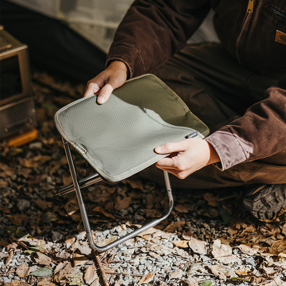 Стул складной Naturehike CNK2550JJ011 алюминий (Черный) Киев - изображение 6