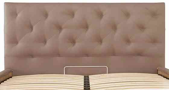 Кровать Двуспальная Bristol VIP 160 х 200 см Fly 2213 С дополнительной металлической цельносварной рамой Светло-коричневый Киев