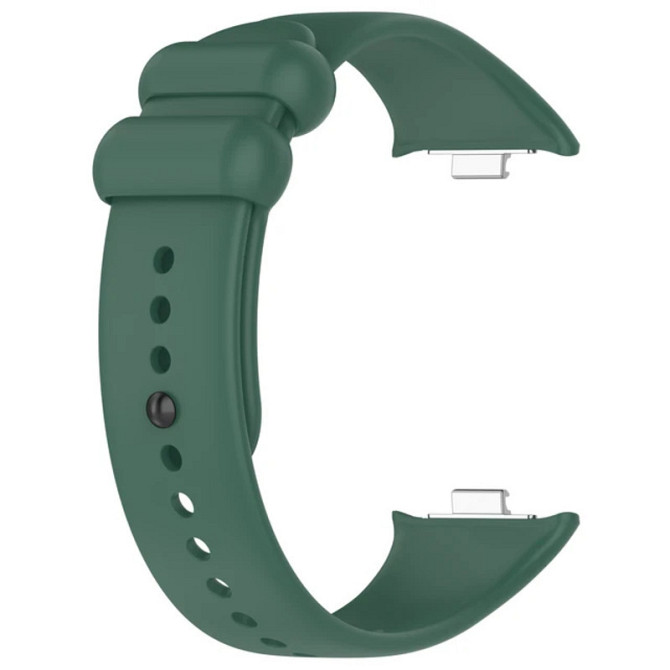 Ремінець для смарт-годинника силіконовий Dazzling Xiaomi Redmi Watch 4 27 мм (Зелений) Миколаїв - фото 3