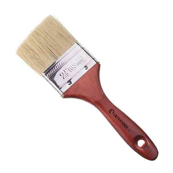 Пензель флейцевий 63*16.5*46 мм INTERTOOL KT-1063 Киев