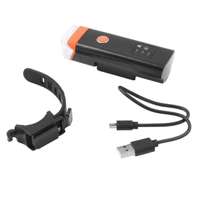 Фара с аккумулятором на руль велосипеда HJ-047-XPG, Фара велосипедная передняя, Водостойкий велофонарь CR-86 Львов - изображение 1