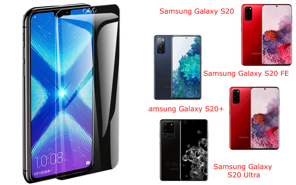Защитное стекло NeoGlass для Samsung Galaxy S20, S20 FE, S20+, S20 Ultra – ультрапрозрачное и устойчивое Киев - изображение 2