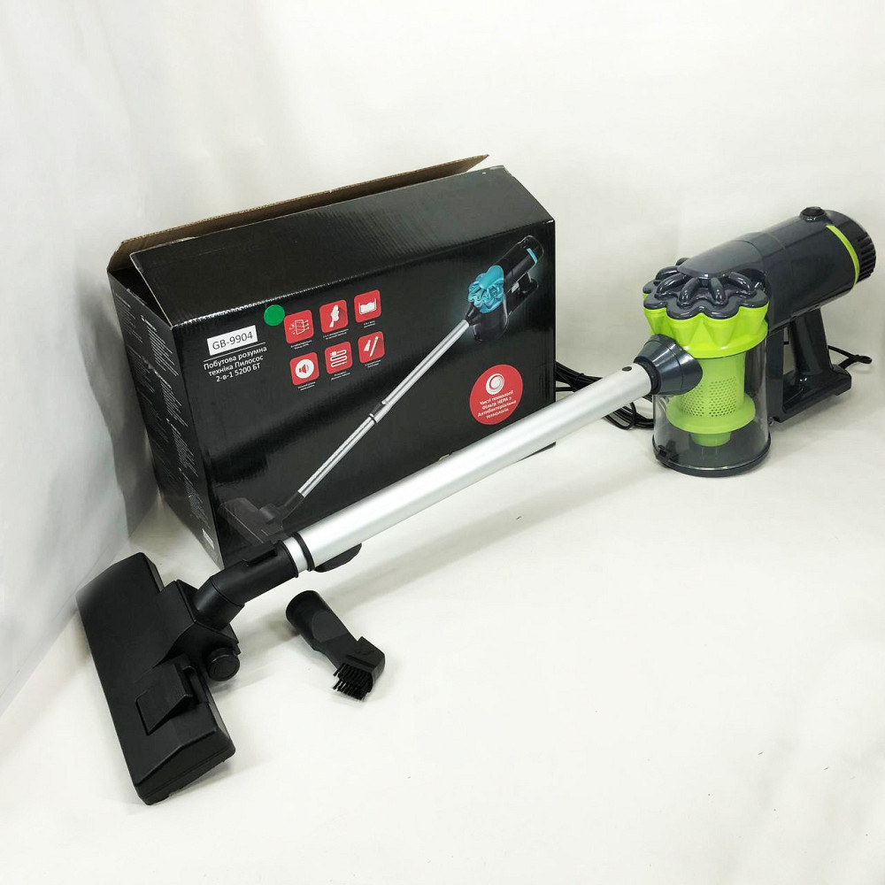 Колбовый пылесос для уборки пыли GOLDBERG, Пылесос с контейнером для уборки пыли Пылосос дома EJ-53 Киев - изображение 5