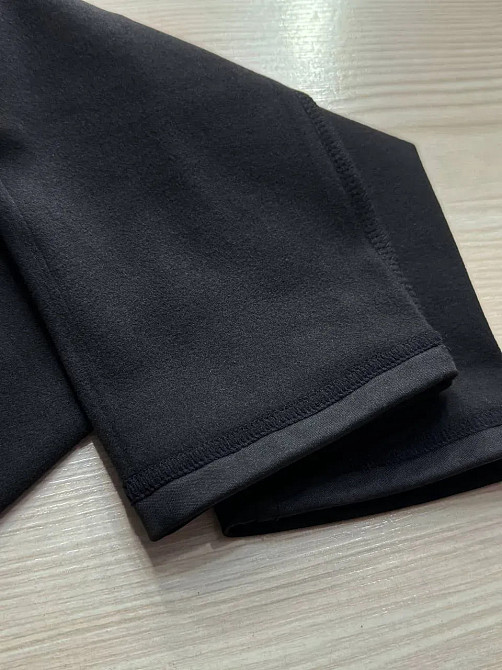 Лосины женские Black Cyclone 312 утепленные с утягивающим поясом и пуш-ап черные, черный, XL Киев - изображение 4