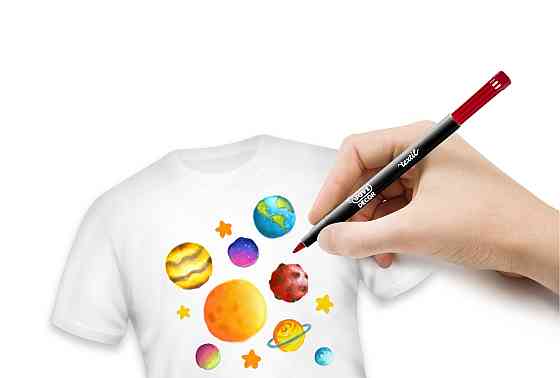 Набір фломастерів по тканині Jovi 12 кольорів (1410) Киев