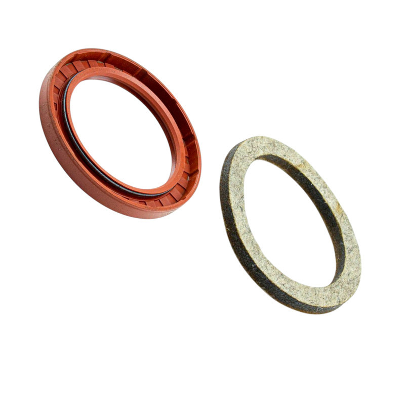 Манжета коленвала переднего, набивка (красный) реверс ЮМЗ Мукачево - изображение 1