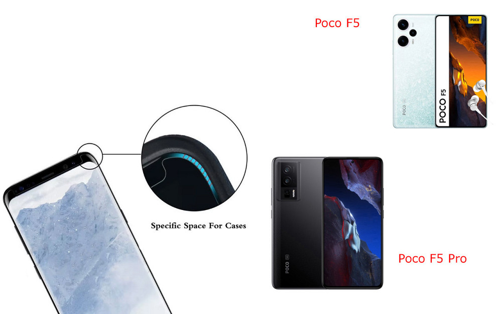 Захисне скло HyperGlass Pro для Poco F5, Poco F5 Pro – максимальна чутливість та захист Київ - фото 3
