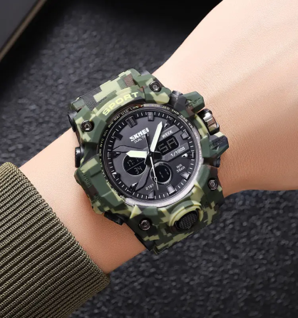 Часы мужские наручные спортивные Skmei 2197 Камуфляж Киев