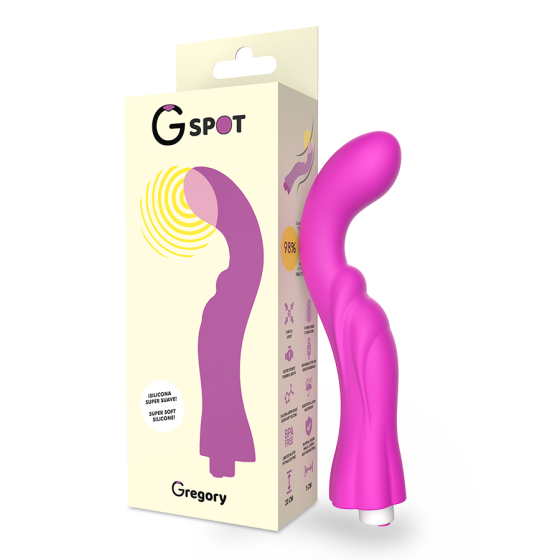 Вибратор для точки G GREGORY, фиолетовый G-SPOT (Испания) Sex Aura Киев