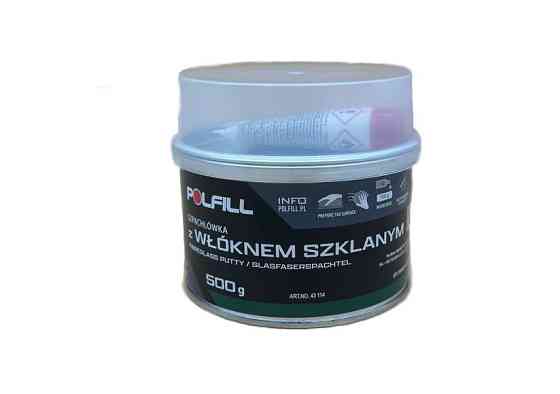 Шпаклівка із скловолокном + затв. 500г зелена Polfill Киев