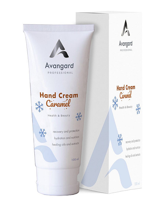 Живильний крем для рук з ароматом карамелі A_Avangard Professional 100 мл Київ - фото 1