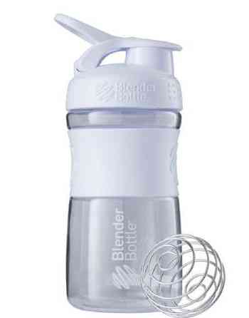 Шейкер спортивний (пляшка) BlenderBottle SportMixer Flip 20oz/590ml White Луцк