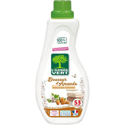 Кондиционер для белья L'Arbre Vert смягчитель Сладкий миндаль 800 мл (3450601039652) Винница - изображение 1