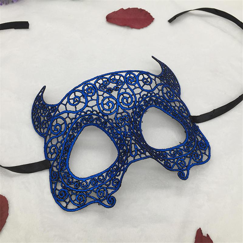 Карнавальная маска для лица one size синий Киев - изображение 1