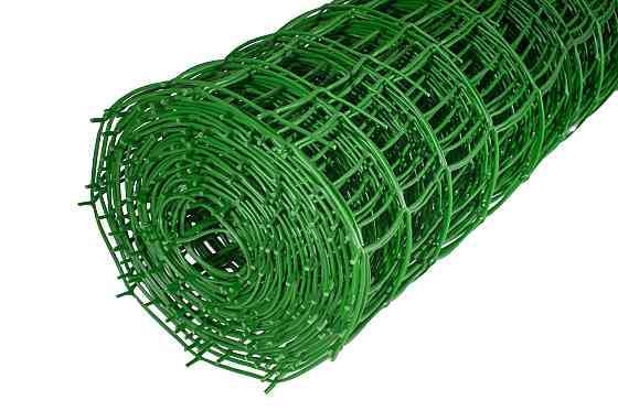 Сетка 95*85 пластмассовая 1.0х20 м (зеленая) квадрат Днепр