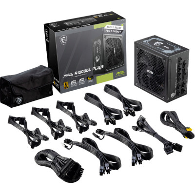 Блок живлення MSI 1000W (MAG A1000GL PCIE5) Вінниця - фото 11