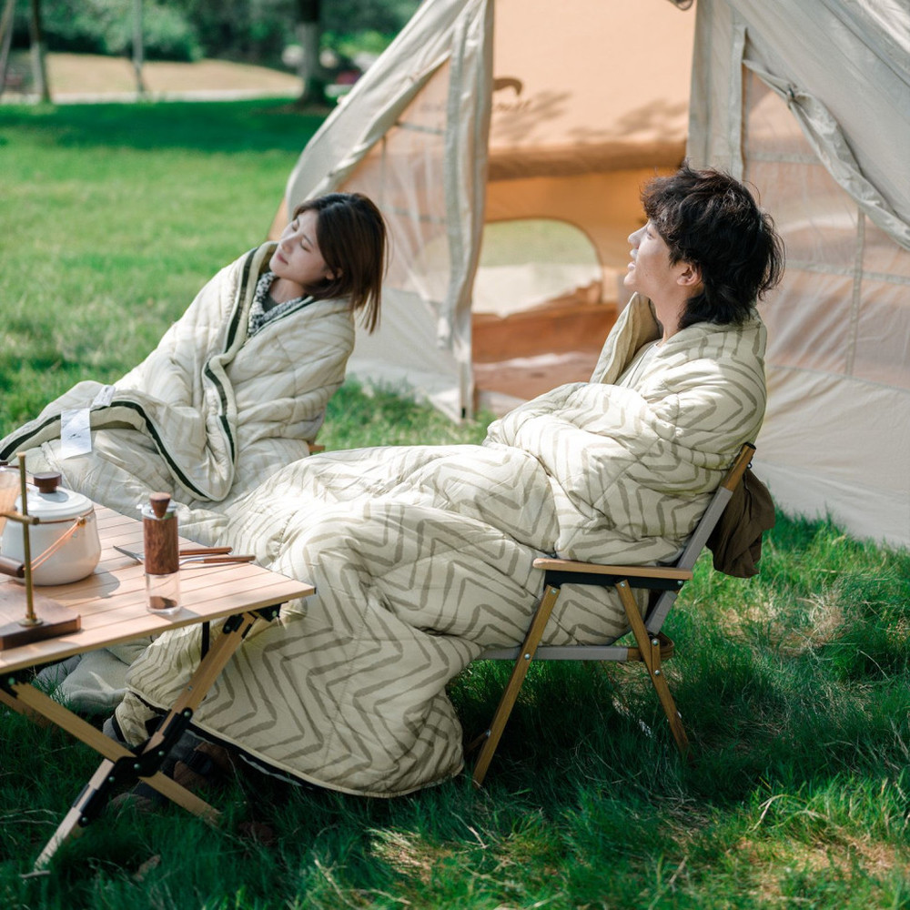 Спальний мішок Naturehike DP200 CNK2300SD012, бежевий Рівне - фото 4