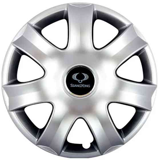 Автомобільні модельні ковпаки R14 SsangYong 223 4шт, SJS, сріблясті Київ