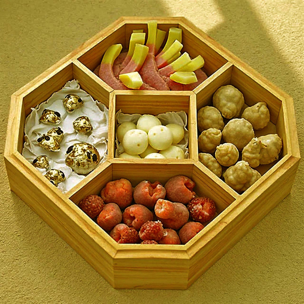 Менажница деревянная 