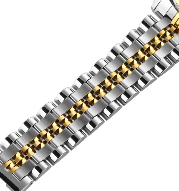 Годинник чоловічий класичний Skmei 9268 (Золотистий з чорним циферблатом) Вінниця - фото 9