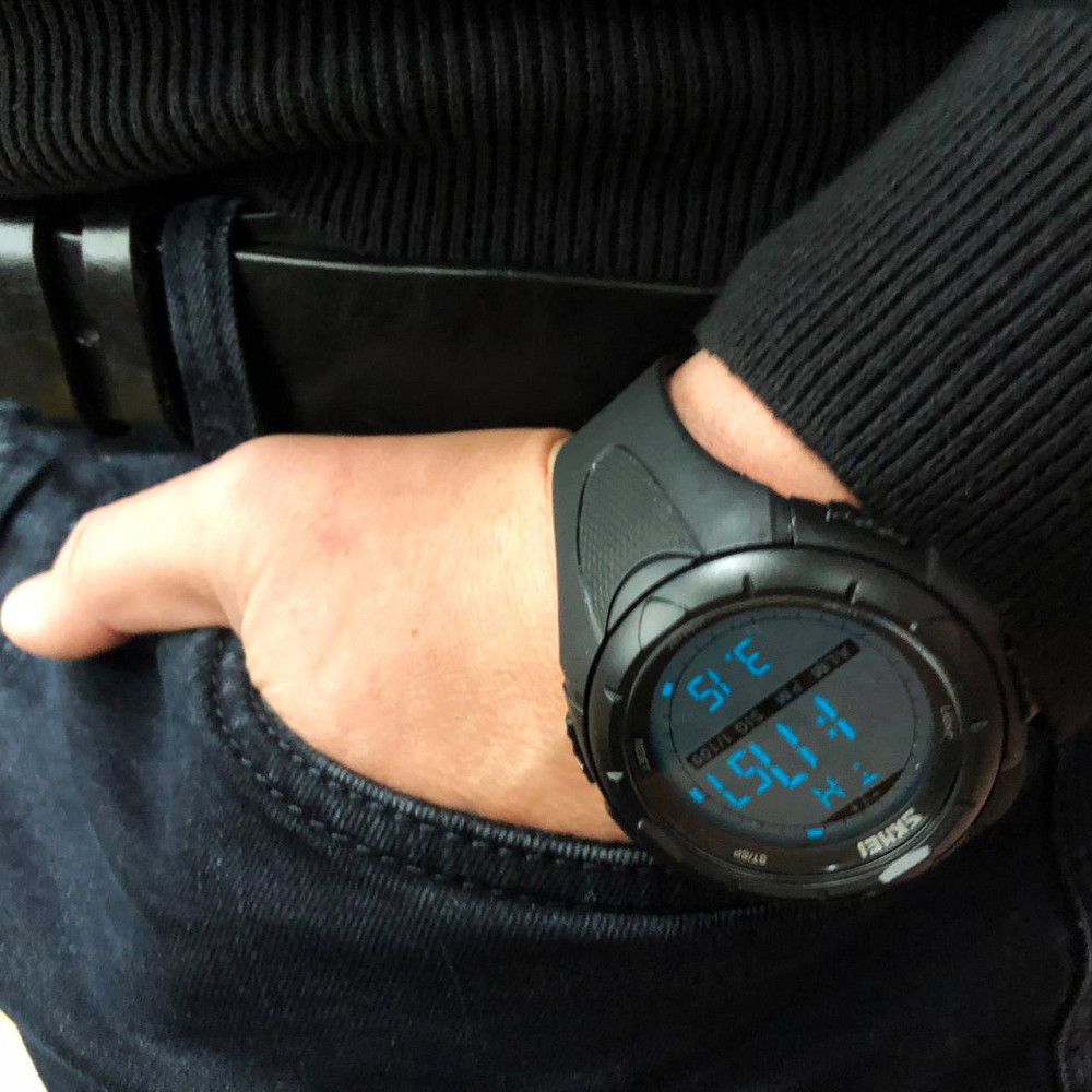 Годинник військовий чоловічий SKMEI, Фірмовий спортивний годинник Чоловічий тактичний GI-86 Львів - фото 7