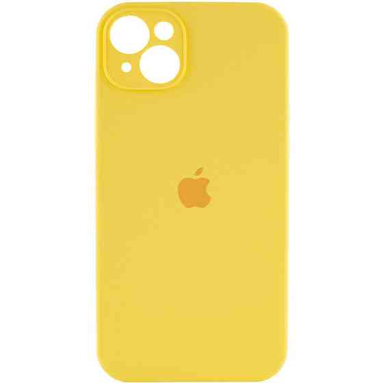 Чохол для смартфона Silicone Full Case AA Camera Protect for Apple iPhone 15 56,Sunny Yellow Киев