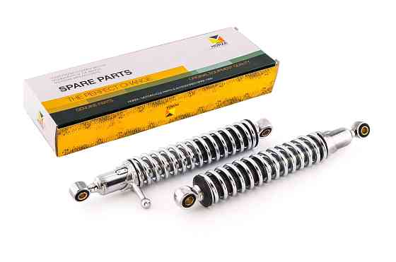 Амортизатори (пара) ІЖ 325mm, регульовані, з важелем (хром) HORZA Київ