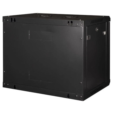 Шафа настінна Hypernet 9U 19&quot; 600x600 ProLine (PL-WMNC66-9U-BLACK) Вінниця - фото 3