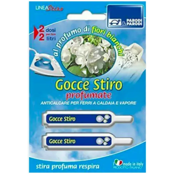 Средство против накипи для утюгов Gocce Stiro Fiori Bianco 2*4ml Львов