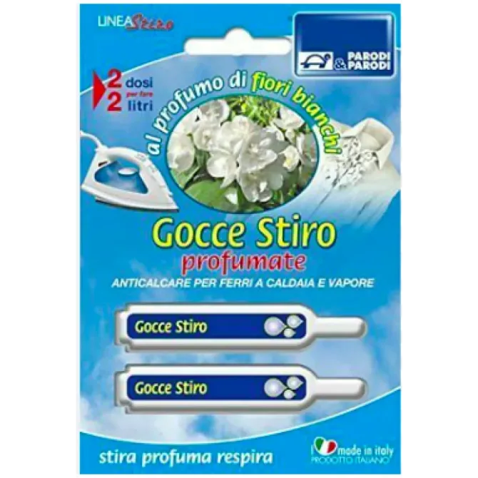 Средство против накипи для утюгов Gocce Stiro Fiori Bianco 2*4ml Львов - изображение 1