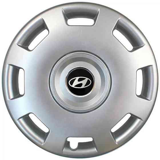 Автомобильные модельные колпаки R15 Hyundai 302 4шт, SJS, серебряные Киев