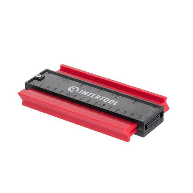 Шаблон для копіювання контуру, 150 мм, ABS, з фіксатором INTERTOOL MT-0015 Київ - фото 1