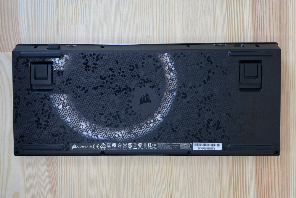 Ігрова механічна клавіатура Corsair K65 Plus Wireless RGB 75% MLX Red Hot-Swap AZERTY безпровідна фірмова геймерська Київ - фото 4