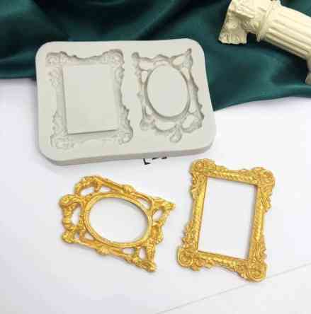 Силиконовая форма Рамки 70 на 95 мм серый Киев