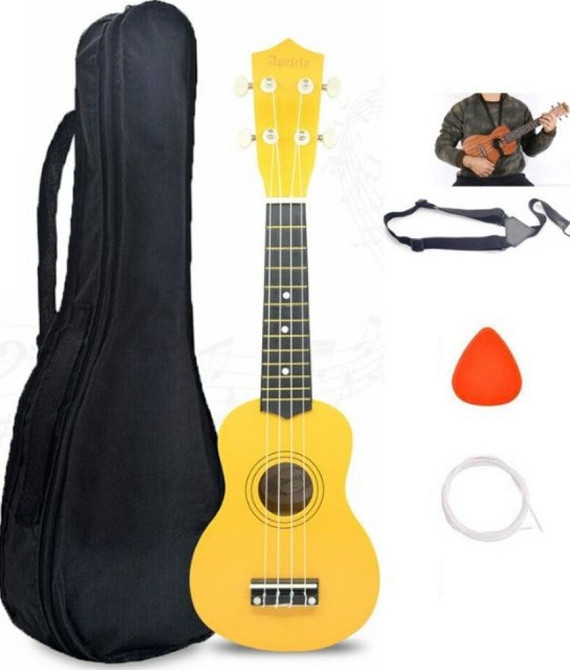 Укулеле сопрано(гавайская гитара) APELILA (21 дюйм - 54 Харьков - изображение 8