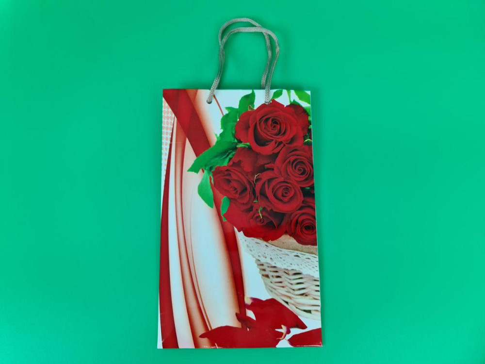 Бумажный пакет подарочный Средний 17/26/8 (артSV-059) (12 шт) Харьков - изображение 4