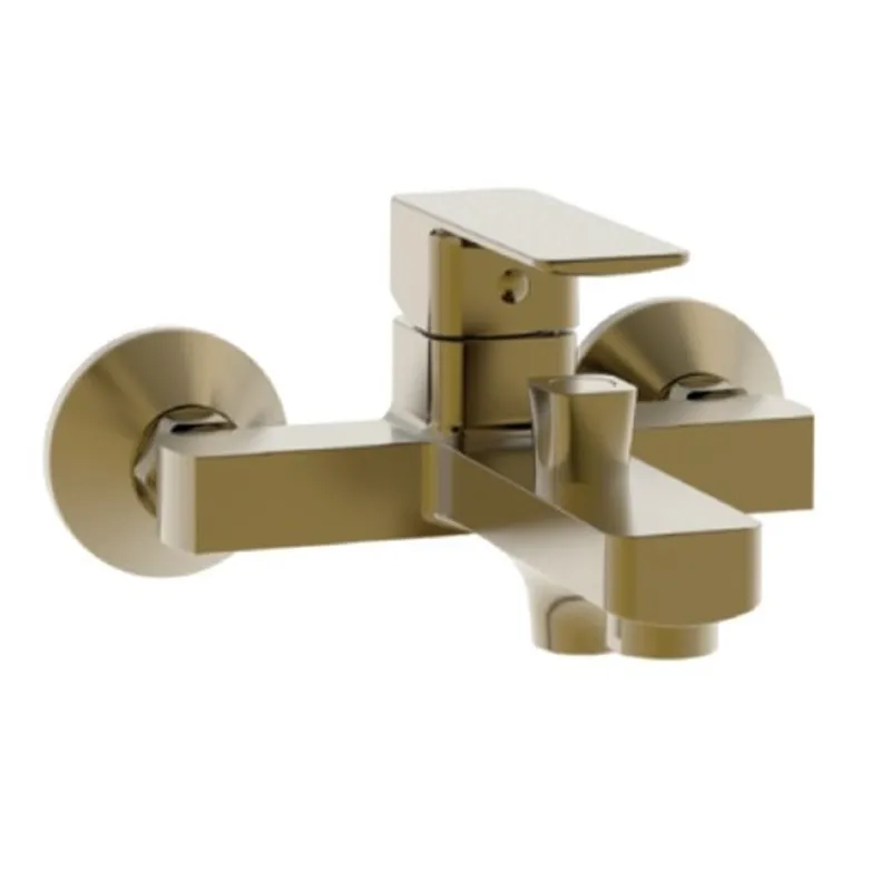 Ванний змішувач Haiba KUBUS 009 EURO BRUSHED GOLD HB9628 Харків - фото 1