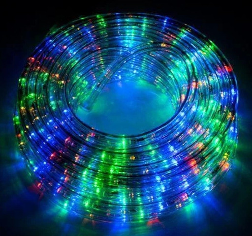 Світлодіодна стрічка LED 100м 220V Дюралайт Кольорова Вінниця - фото 6