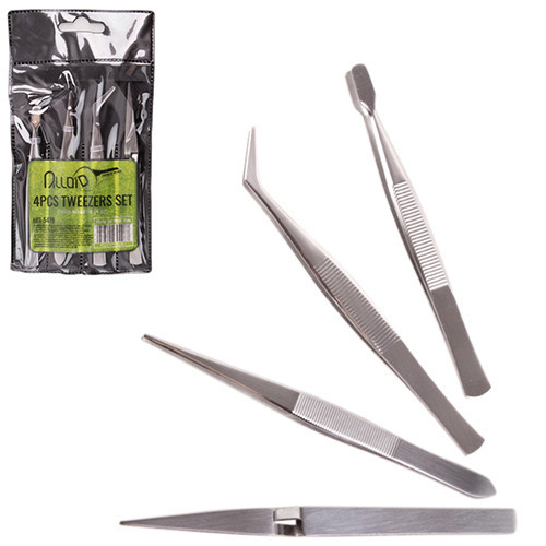 Набір пінцетів 4 пр. Alloid (НП-5479) Вінниця - фото 1
