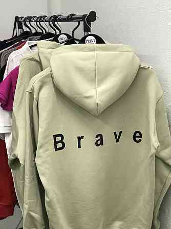 Толстовка жіноча/ худі з принтом — Brave. Чернівці