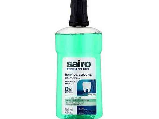 Ополіскувач для ротової порожнини 500мл FRESH MINT ТМ SAIRO Київ