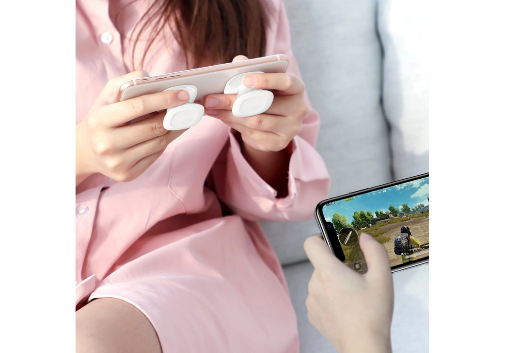 Тримач для смартфона Baseus Interesting Airbag Support SUMQN-02 (Білий) Николаев - изображение 5