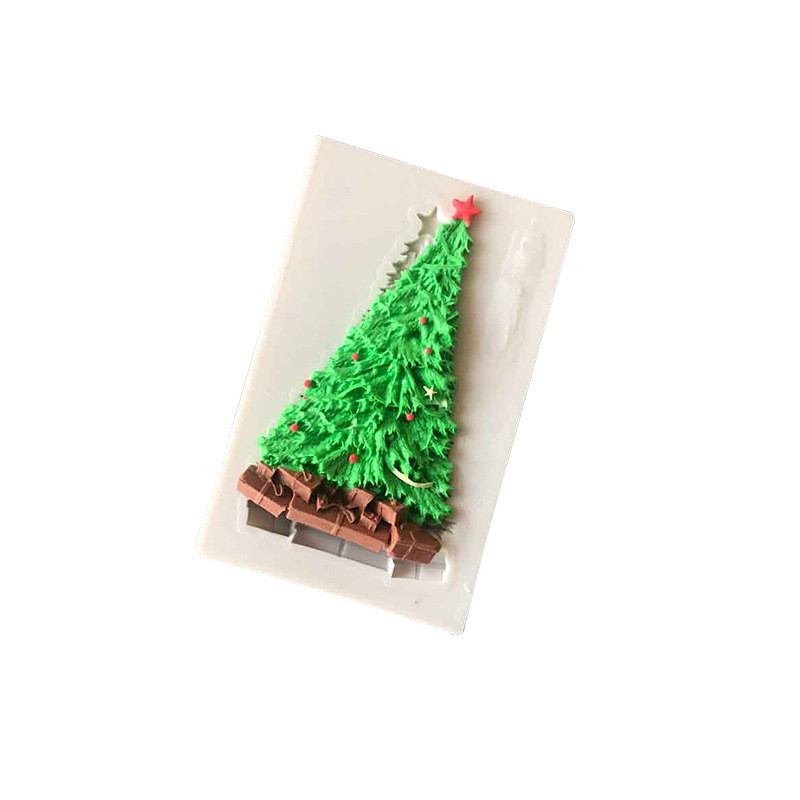 Силиконовый молд Елка 78 на 50 см серый Киев - изображение 10