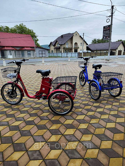 Электровелосипед SKYBIKE 3-CYCL (350W-36V-12Ah) шины 20«-20» синий купить дешево в Украине Одесса - изображение 3