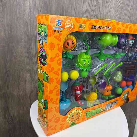 Дитячий набір фігурок Рослини проти Зомбі фігурки Plants vs Zombies у великій коробці ( 21345 ) Харьков