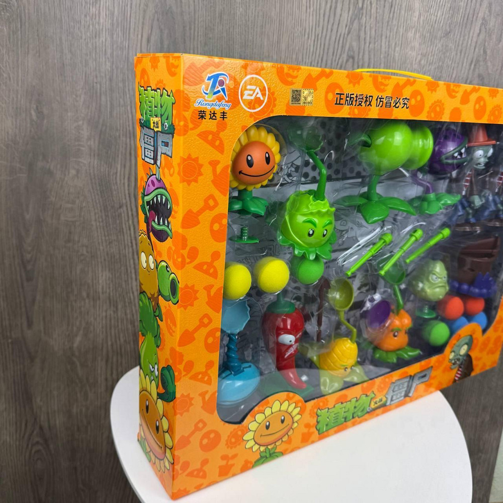Дитячий набір фігурок Рослини проти Зомбі фігурки Plants vs Zombies у великій коробці ( 21345 ) Харьков - изображение 3